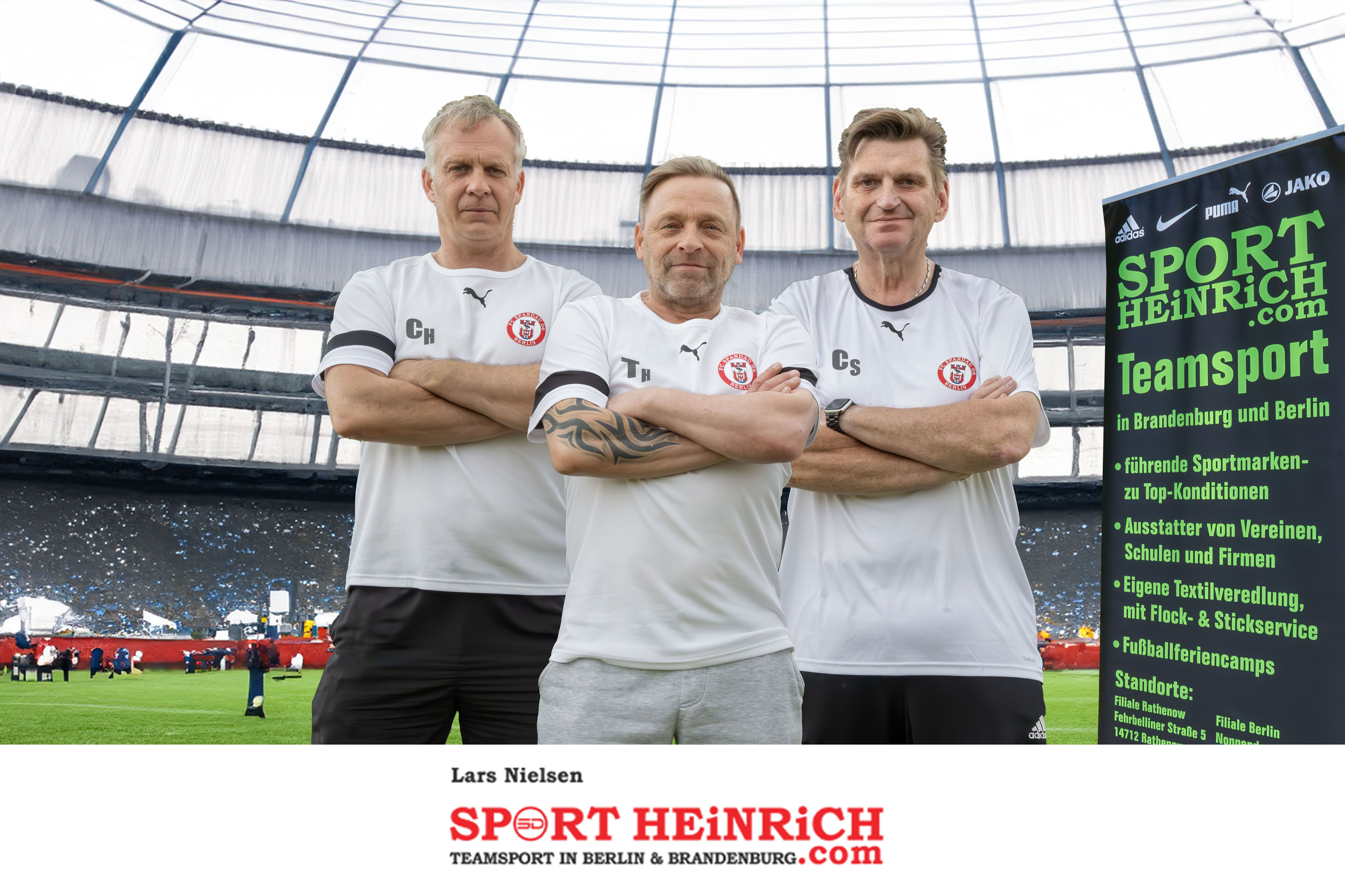 Chris Höche, Thomas Häßler und Christian Schmidt